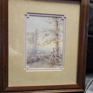 Ben Hampton "Wisteria" Framed 10 x 12 Print